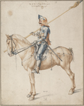 Soldier on Horseback ca. 1495.png