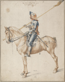 Soldier on Horseback ca. 1495.jpg