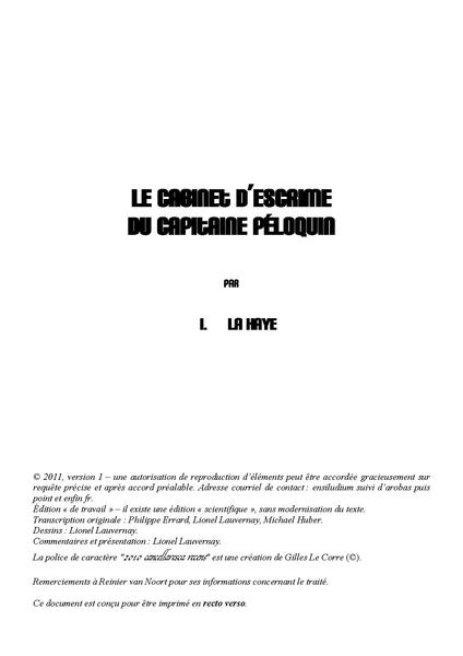 File:Le cabinet d'escrime du Capitaine Peloquin.pdf