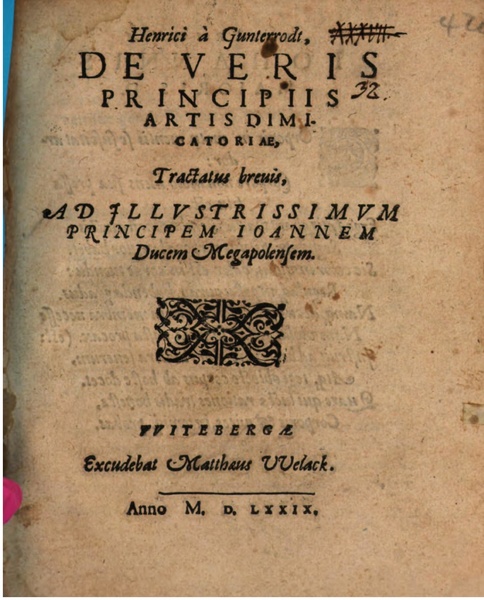 File:De Veris Principiis Artis Dimicatoriae (Heinrich von Gunterrodt) 1579.pdf